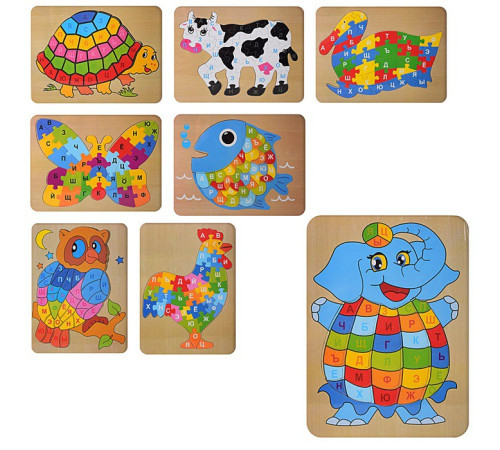 Деревянная игрушка Пазлы (MD2020)